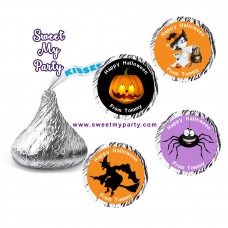 Halloween Hershey Kisses Stickers,Personalized Halloween Hershey stickers Halloween Hershey Kisses Stickers,Personalized Halloween Hershey stickers